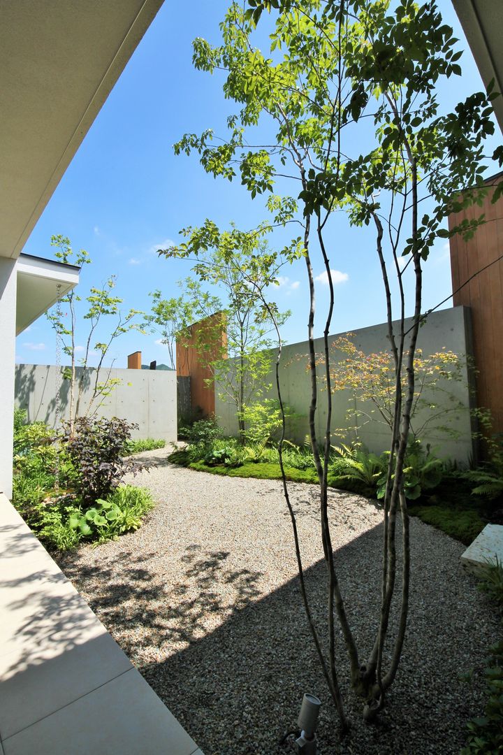 山県の庭, ＬＩＶＩＮＧ ＤＥＳＩＧＮ ＬＩＶＩＮＧ ＤＥＳＩＧＮ Сад в стиле модерн