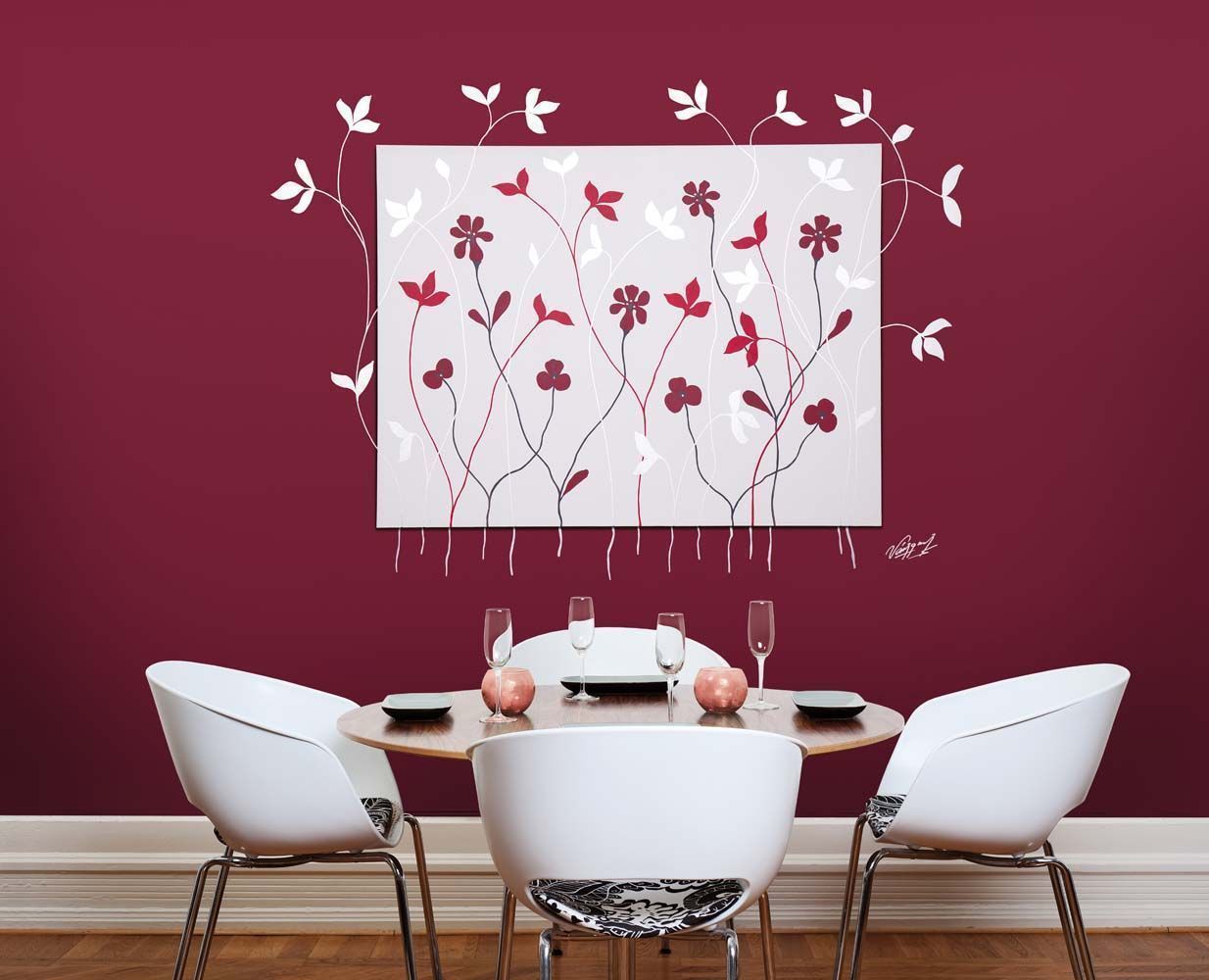 Salones, Murales Divinos Murales Divinos Modern dining room