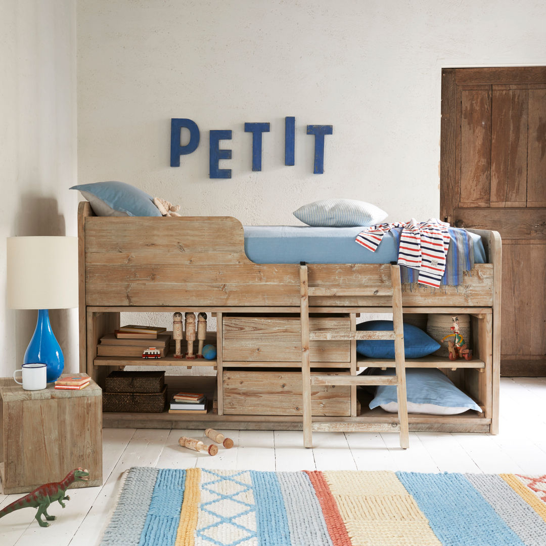 Clamberdoodle bed homify Rustic style nursery/kids room Beds & cribs