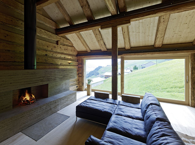 Stallausbau S, HAMMERER Architekten GmbH/SIA HAMMERER Architekten GmbH/SIA Country style living room