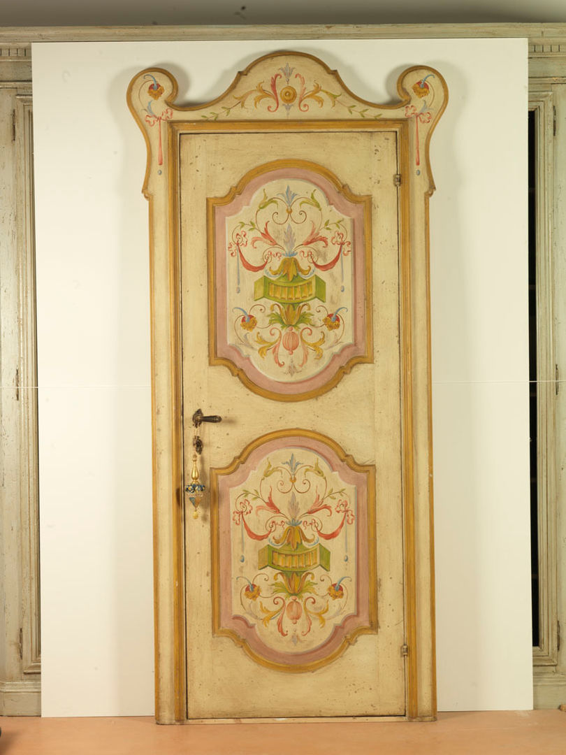 Porte Riprodotte Dipinte, Porte del Passato Porte del Passato Cửa ra vào Than củi Multicolored Doors