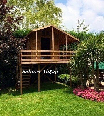 Çocuk Oyun Evi 10, Sakura Ahşap Sakura Ahşap Jardins clássicos