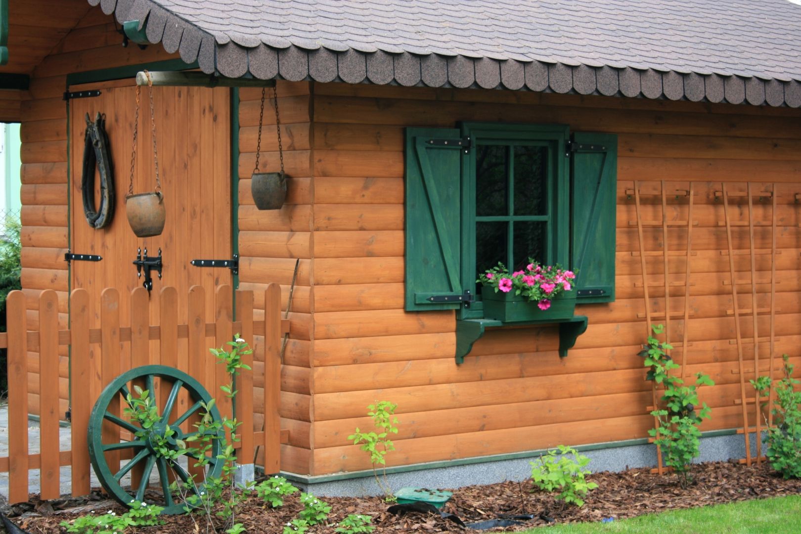 OGRÓD NATURALISTYCZNY z miejscem na OGNISKO, Ogrodowa Sceneria Ogrodowa Sceneria