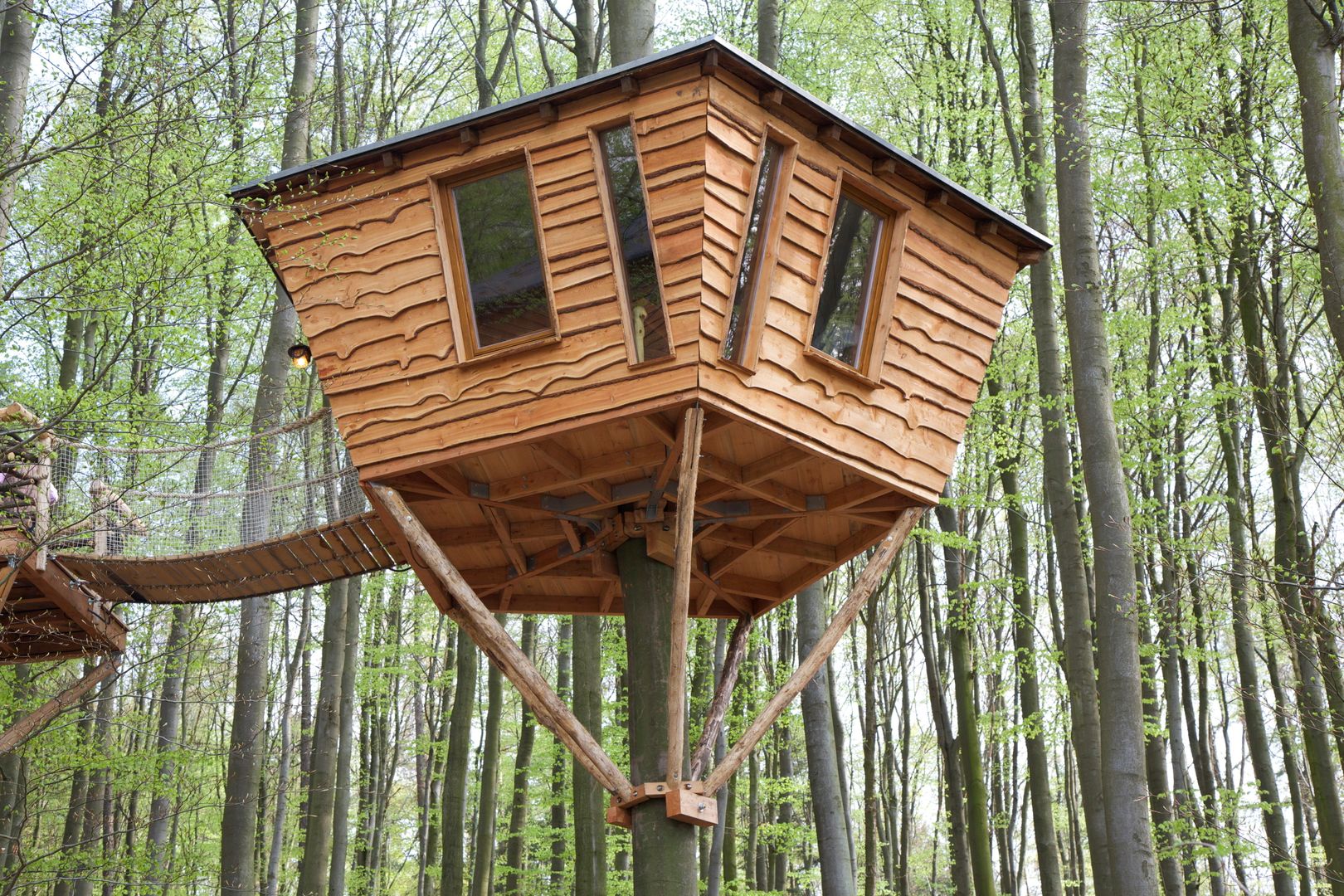 Berlepsch Robins Nest, Luftschlösser Luftschlösser Casas de estilo rústico