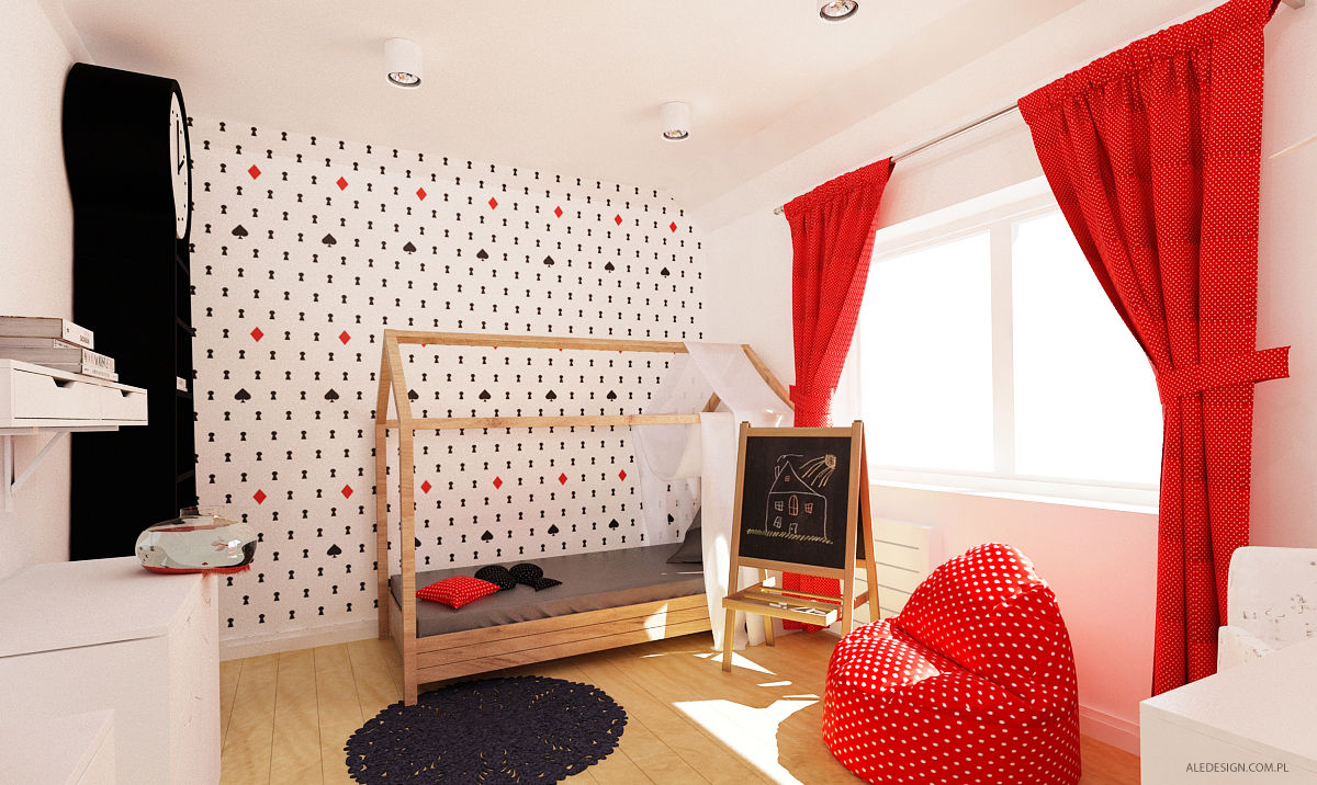 Mieszkanie 118m2 w Villa lux w Dąbrowie , Ale design Grzegorz Grzywacz Ale design Grzegorz Grzywacz Modern nursery/kids room