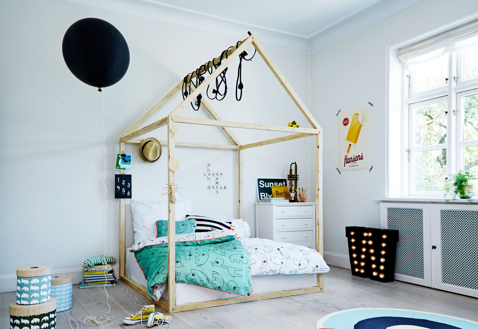 homify Scandinavian style nursery/kids room Accessories & decoration