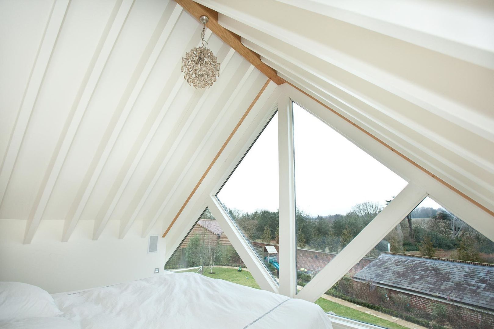 Roof Light Clear Architects Modern style bedroom