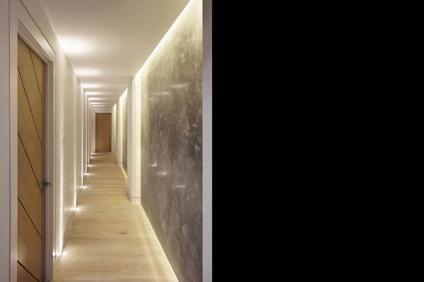 Corridor Clear Architects 現代風玄關、走廊與階梯