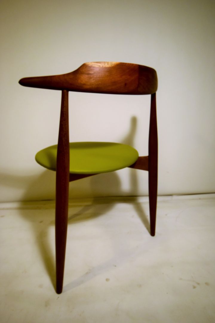 Sillas Corazón, Hans Wegner, Dinamarca 50's., Vintage Room Vintage Room Столовая комната в скандинавском стиле Стулья и скамьи