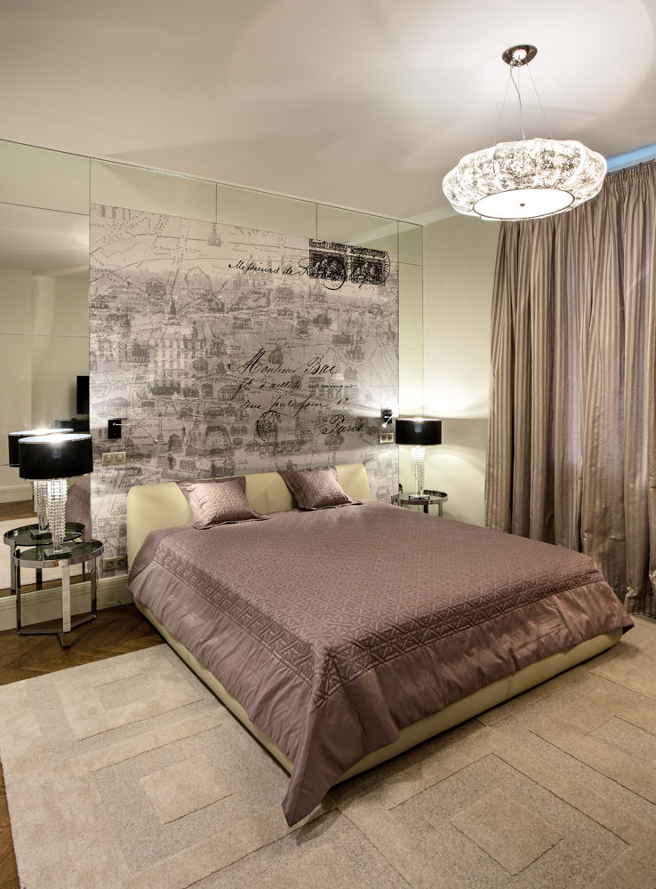 Квартира на Ломоносовском, Надежда Каппер Надежда Каппер Спальня в эклектичном стиле