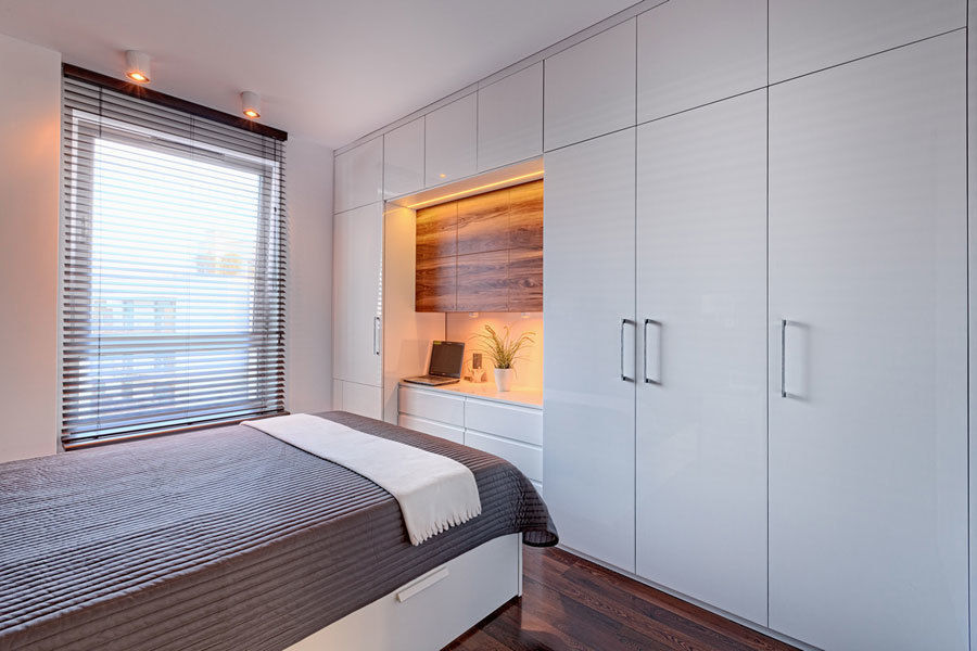 Meble na wymiar - zabudowa meblowa mieszkania , 3TOP 3TOP Modern style bedroom Wardrobes & closets