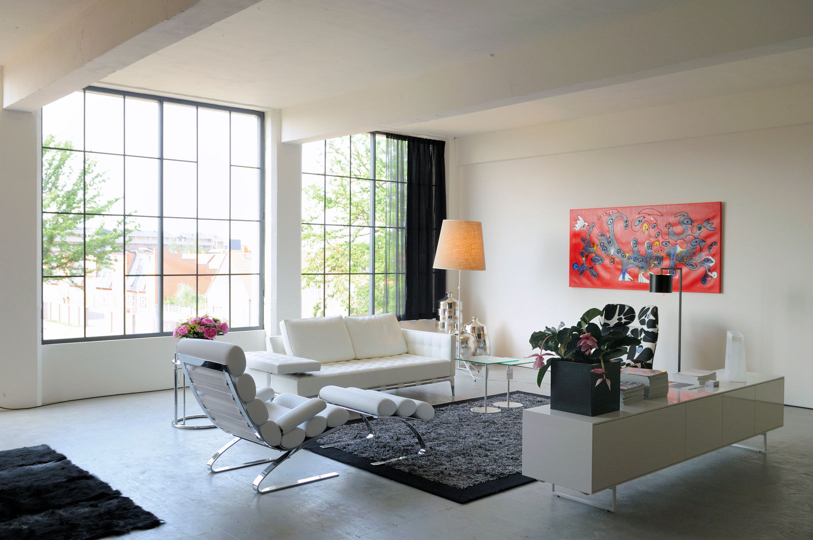 Tetem Lofts, IAA Architecten IAA Architecten Industrial style living room