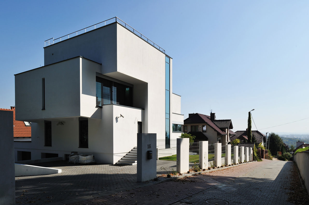 dom xv w Krakowie, RS+ Robert Skitek RS+ Robert Skitek 現代房屋設計點子、靈感 & 圖片