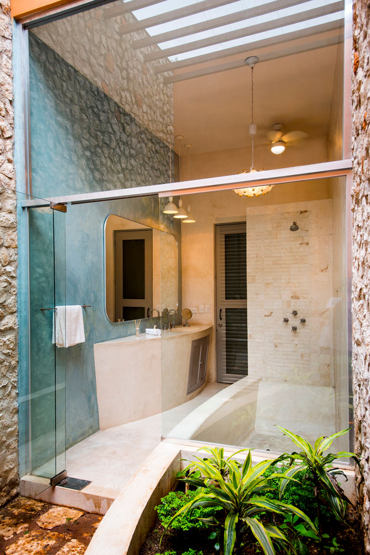 Casa WS52, Taller Estilo Arquitectura Taller Estilo Arquitectura Colonial style bathroom