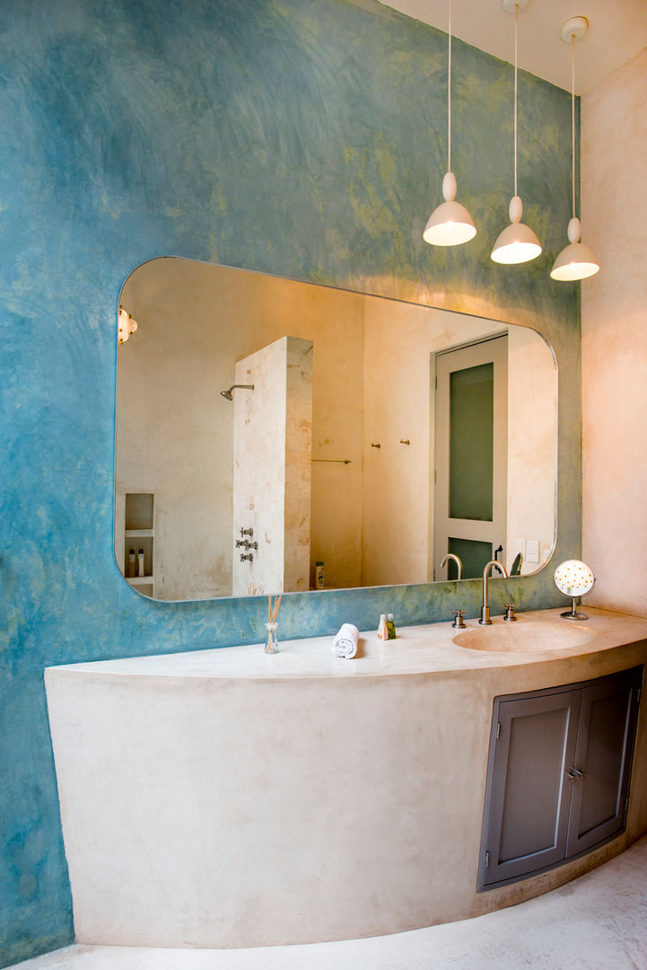 Casa WS52, Taller Estilo Arquitectura Taller Estilo Arquitectura Colonial style bathroom