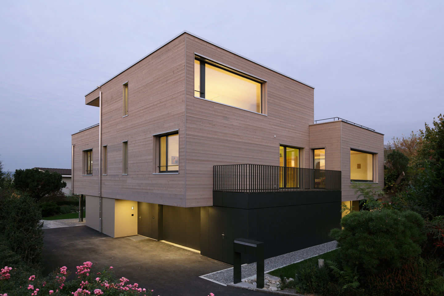 Umbau Einfamilienhaus Buonas, HKK Architekten Partner AG HKK Architekten Partner AG 모던스타일 주택