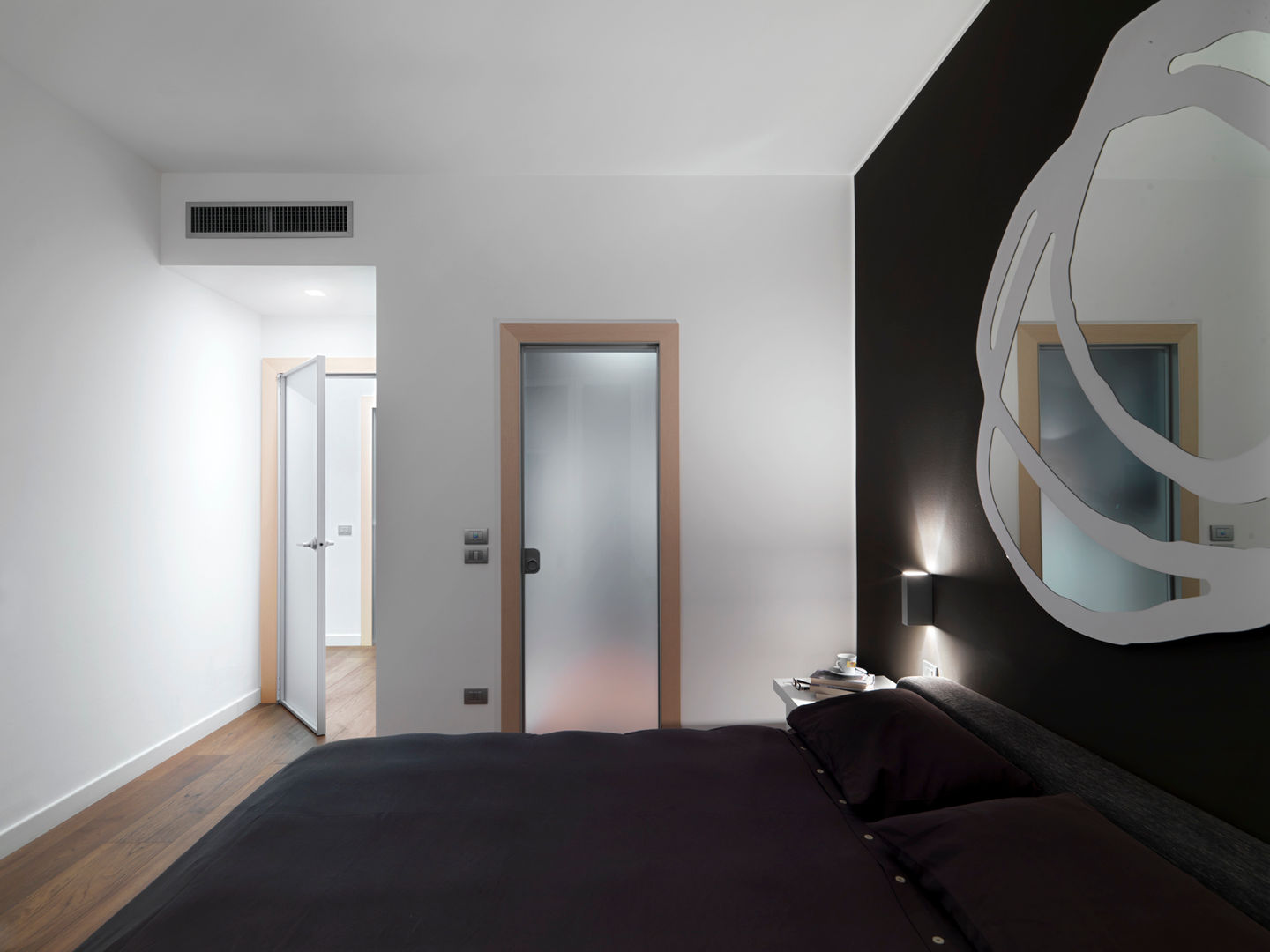 Attico in centro a Milano, D3 Architetti Associati D3 Architetti Associati Kamar Tidur Klasik