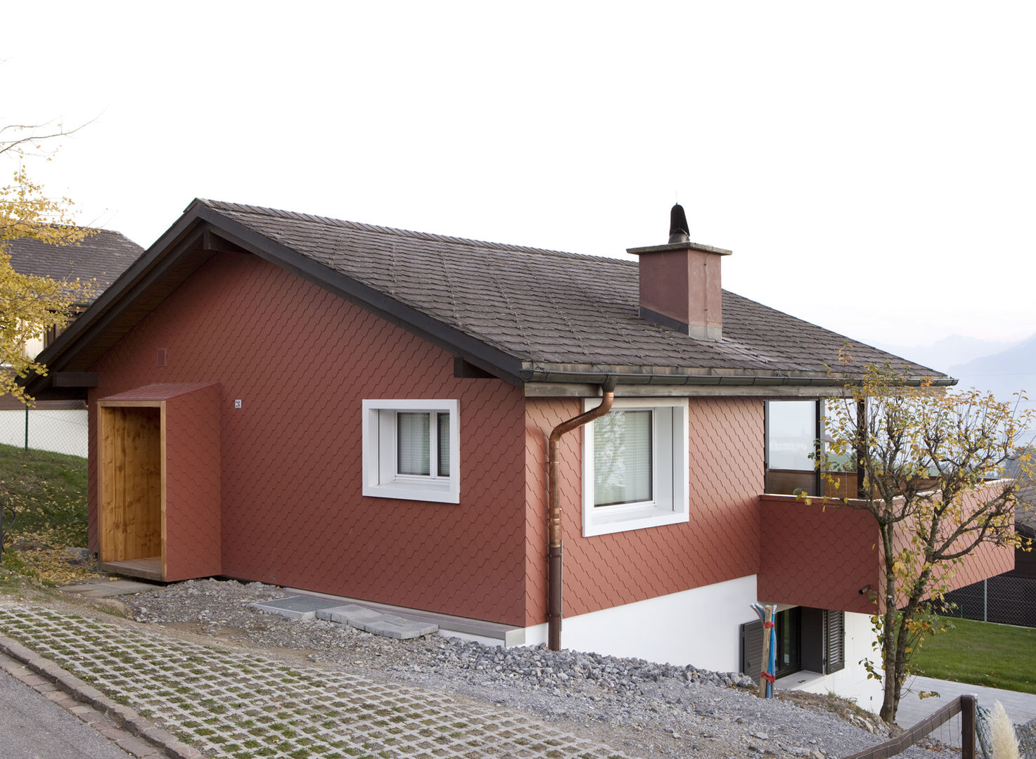 Umbau & Sanierung Ferienhaus Gebertingen/CH, Singer Baenziger Architekten Singer Baenziger Architekten 現代房屋設計點子、靈感 & 圖片