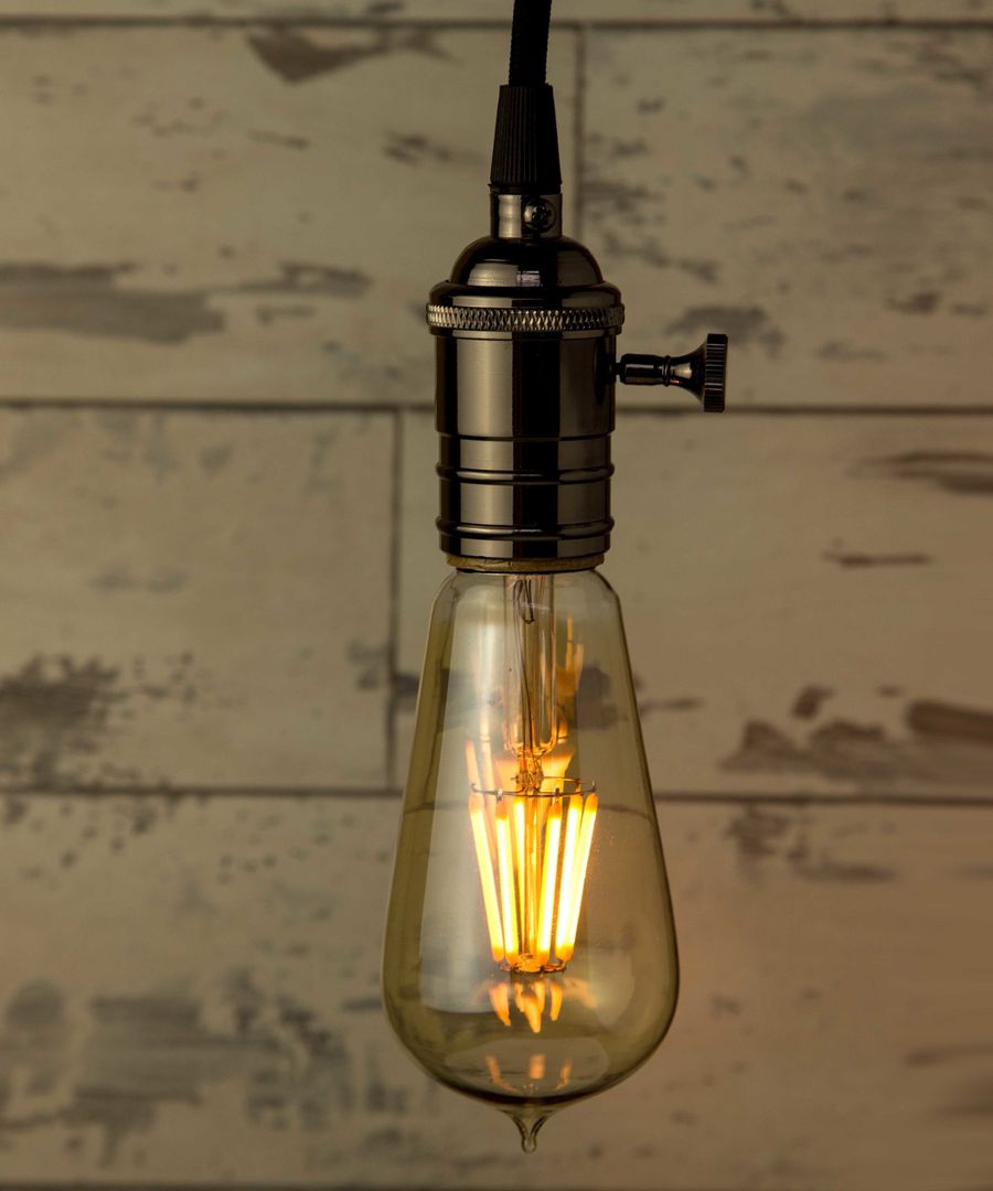 Teardrop Medium - LED - Vintage Style William and Watson Industrial style houses Accessories & decoration