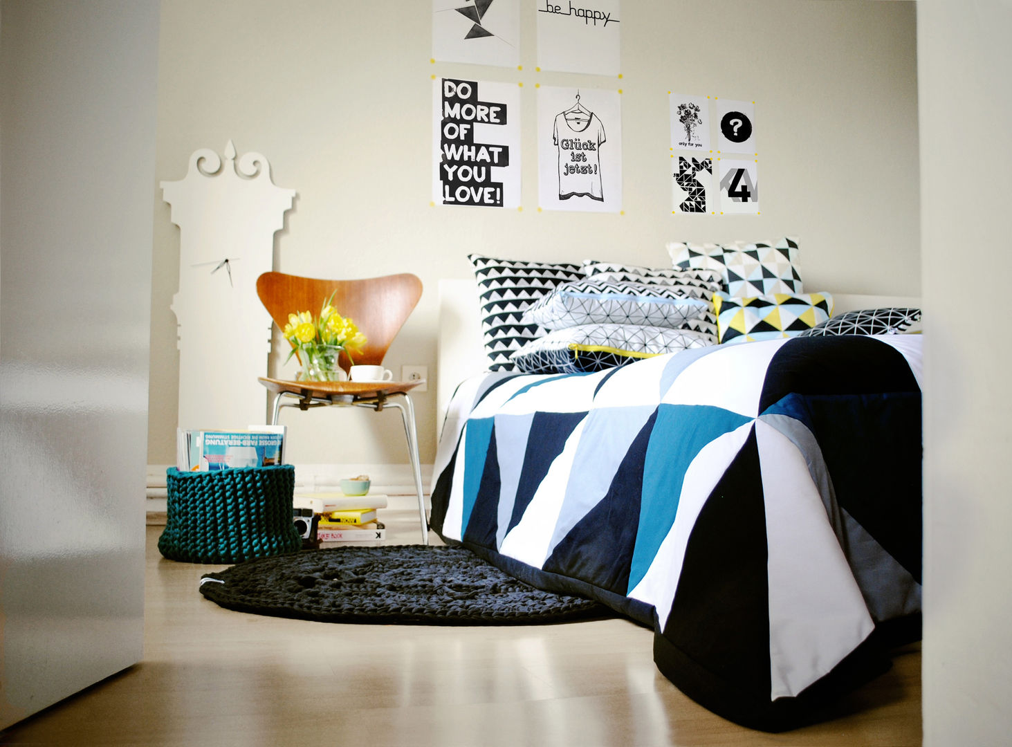 20 Schlafzimmer mit ordentlich Farbe   homify