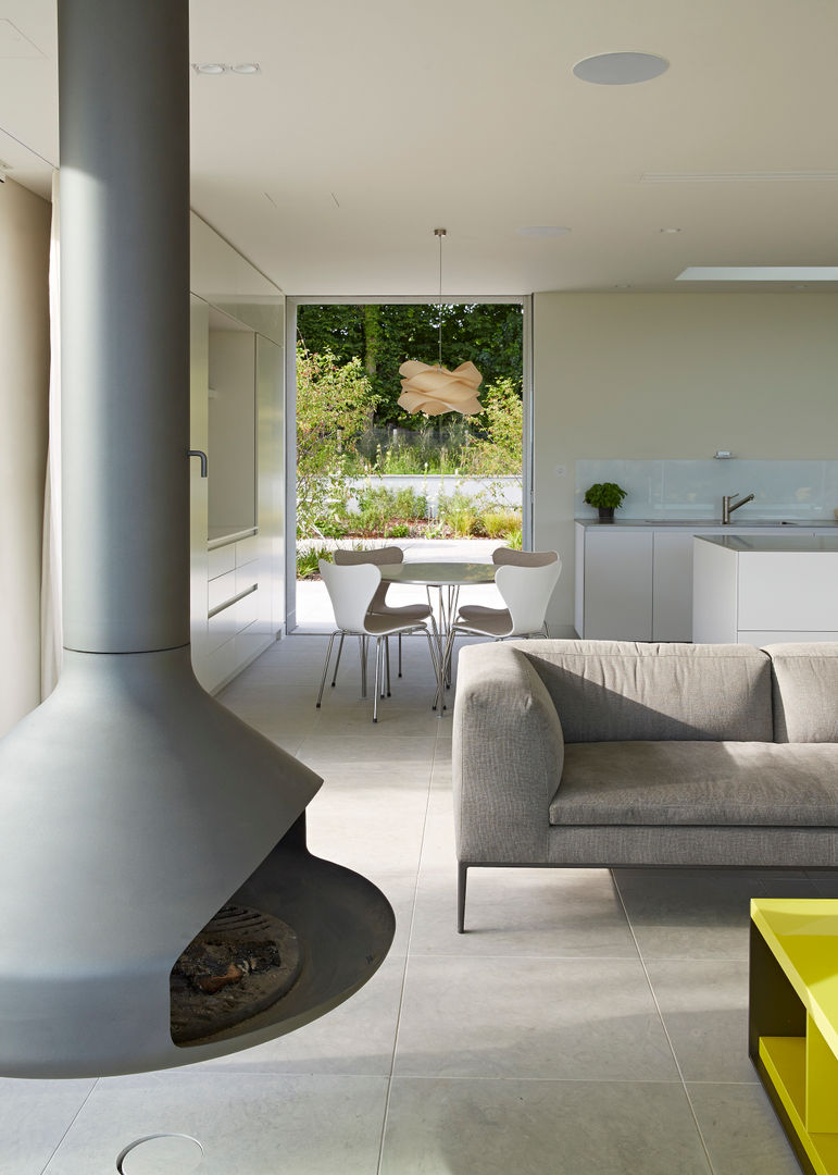 Interior Living Room Wilkinson King Architects Livings de estilo moderno
