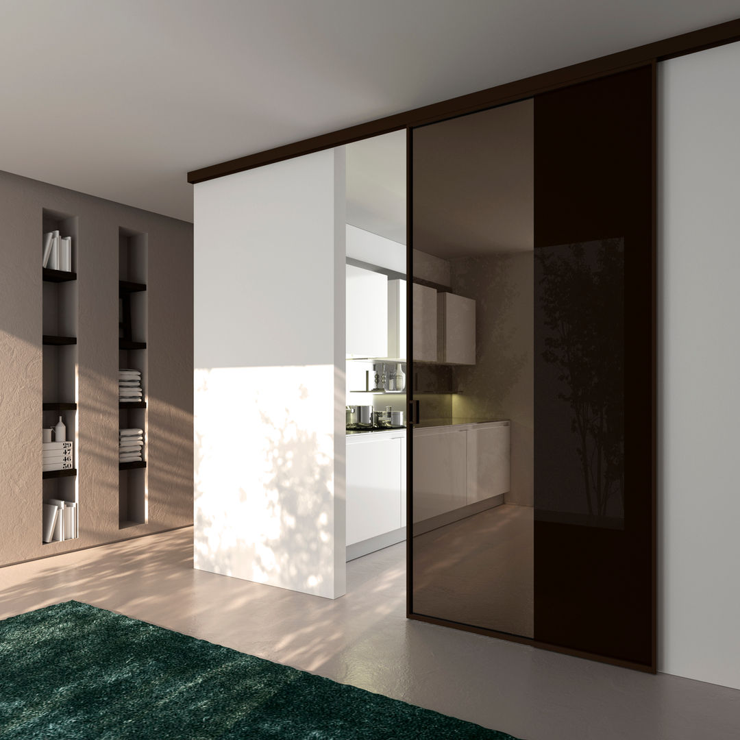 MODO, MOVI ITALIA SRL MOVI ITALIA SRL Other spaces گلاس Room dividers & screens