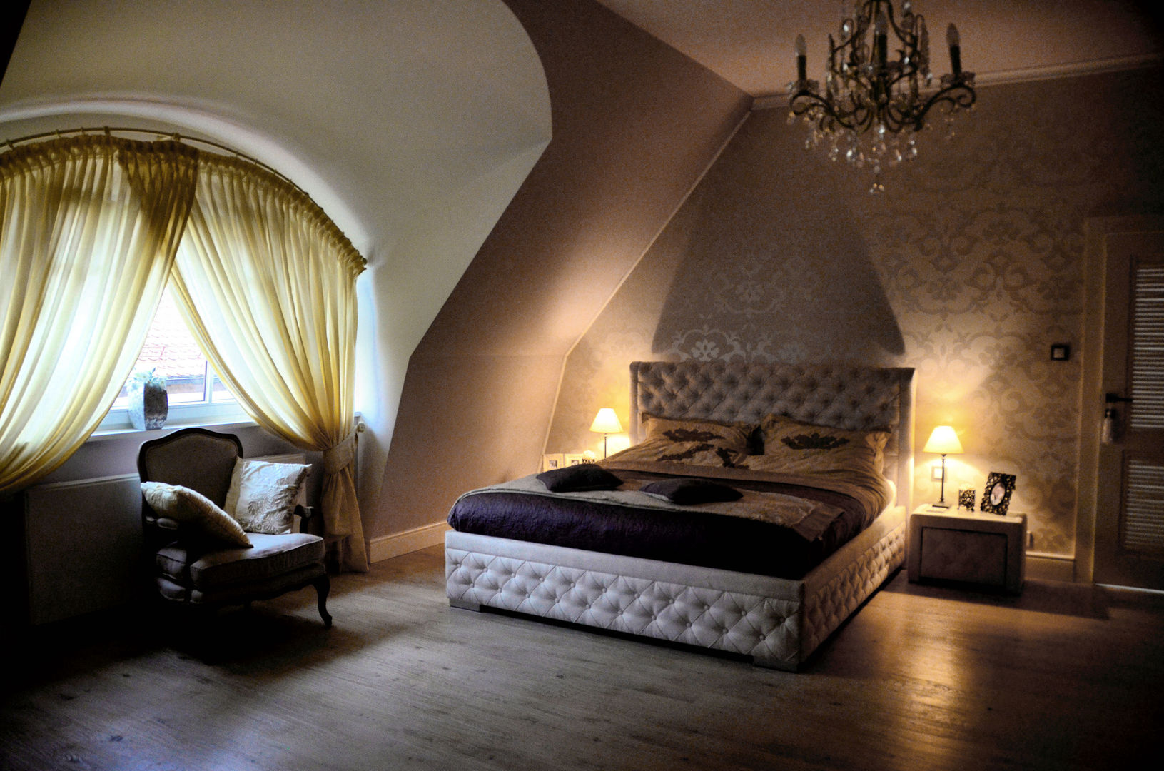 homify Chambre rustique