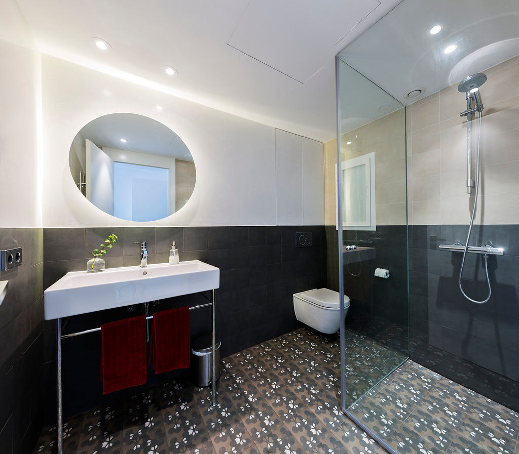 ÁTICO LOFT TK, RM arquitectura RM arquitectura 北欧スタイルの お風呂・バスルーム