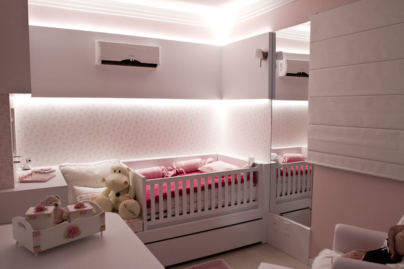 E&A.S - 2012 - Dormitório Bebê, Kali Arquitetura Kali Arquitetura Dormitorios infantiles de estilo moderno