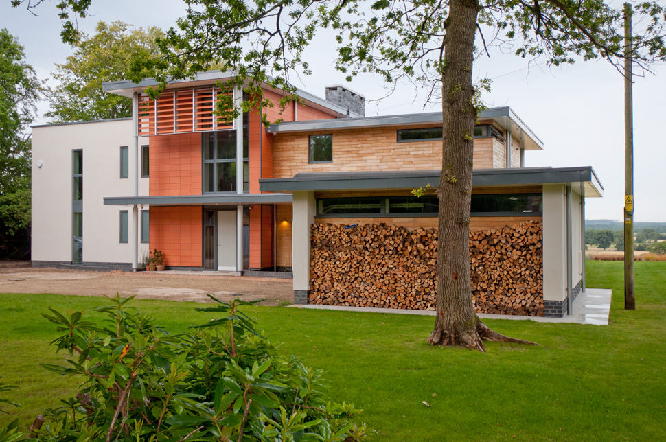 Greensleeves Exterior One DUA Architecture LLP 現代房屋設計點子、靈感 & 圖片