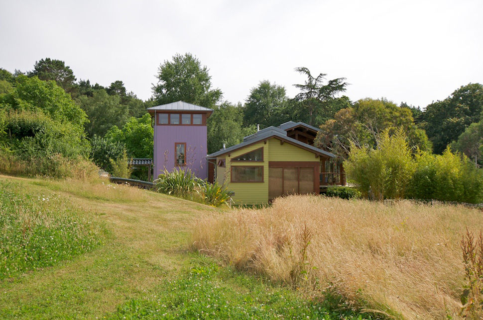 Hillside Farm Exterior One DUA Architecture LLP Modern Evler