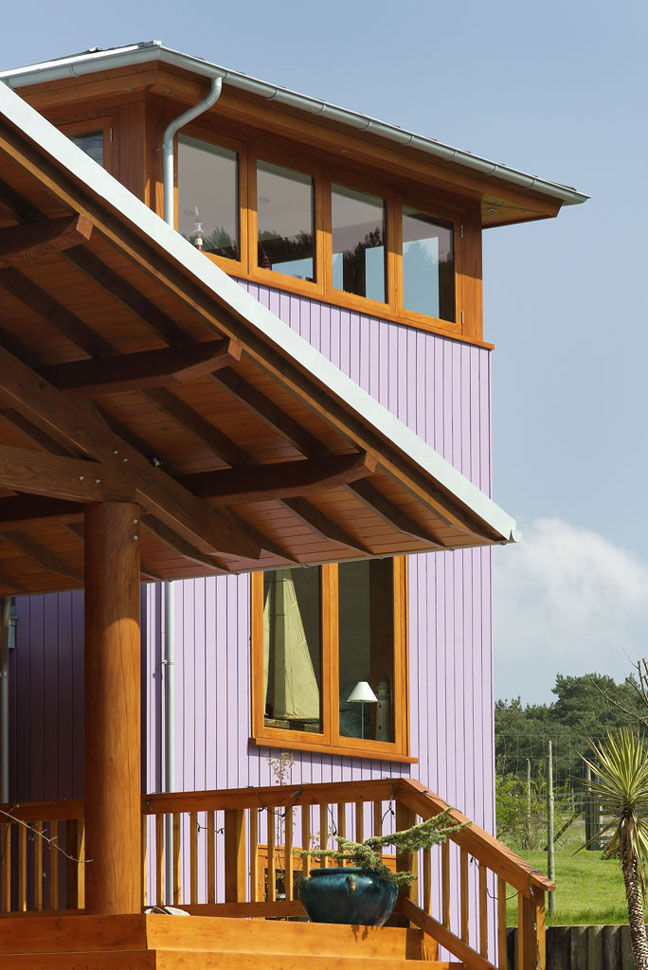 Hillside Farm Exterior Five DUA Architecture LLP Casas modernas