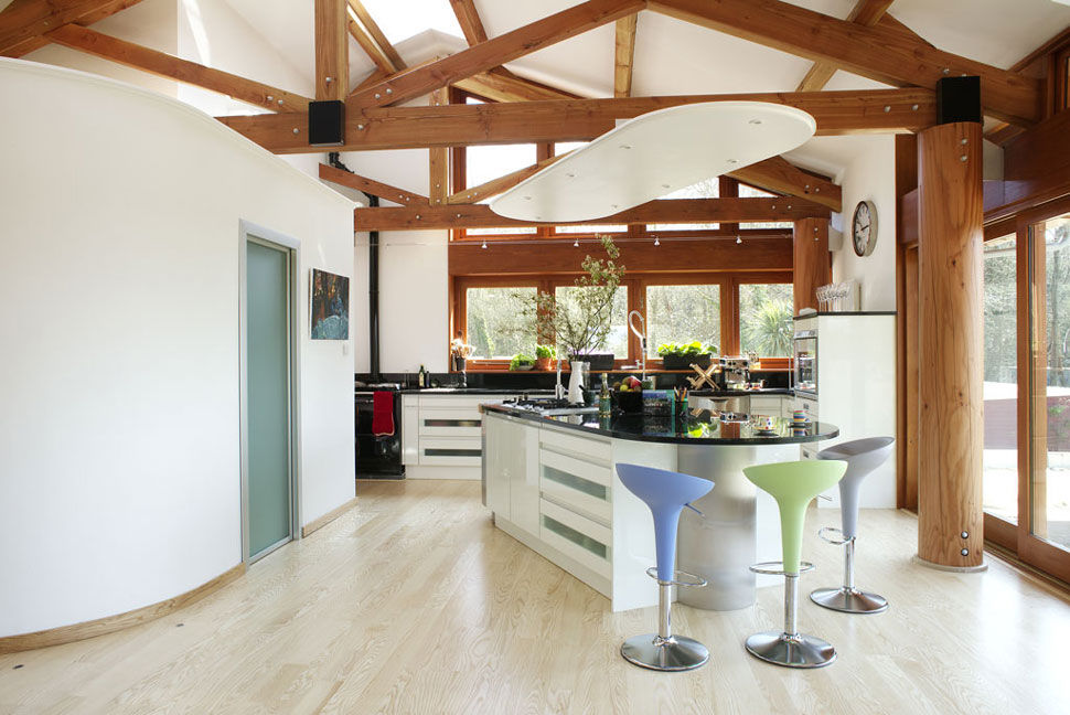 Hillside Farm Kitchen One DUA Architecture LLP Modern kitchen