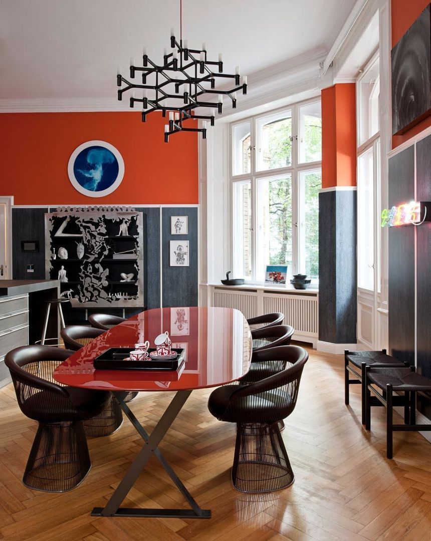 The Art of Viewing, Gisbert Pöppler Architektur Interieur Gisbert Pöppler Architektur Interieur Eclectic style kitchen Tables & chairs