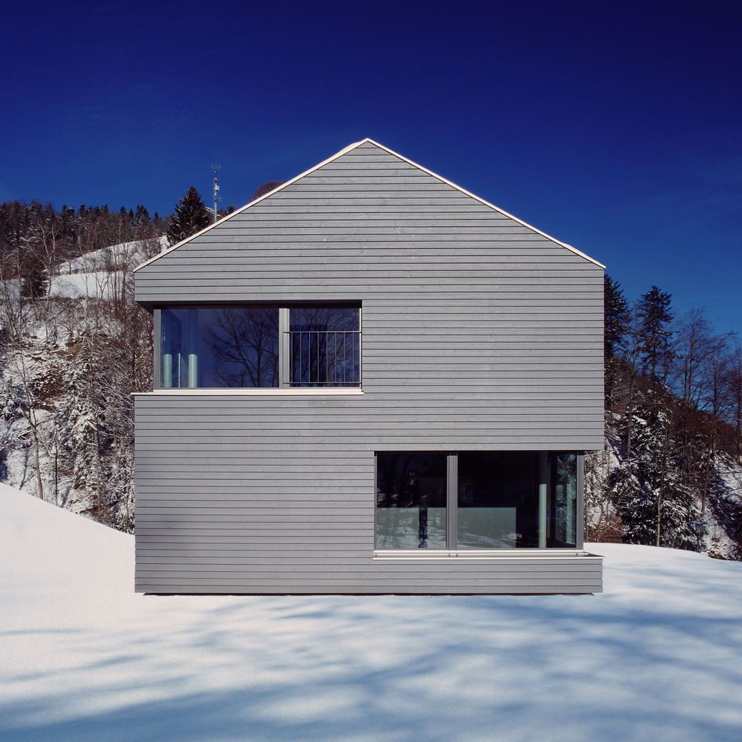 NeubauEinfamilienhaus Brunnadern, Markus Alder Architekten GmbH Markus Alder Architekten GmbH Casas modernas