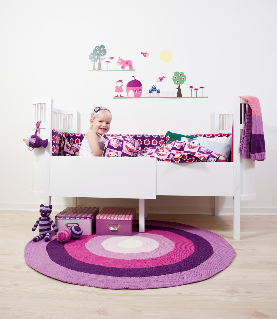 Mooie meisjeskamers van Sebra, De Kleine Generatie De Kleine Generatie Nursery/kid’s room Beds & cribs