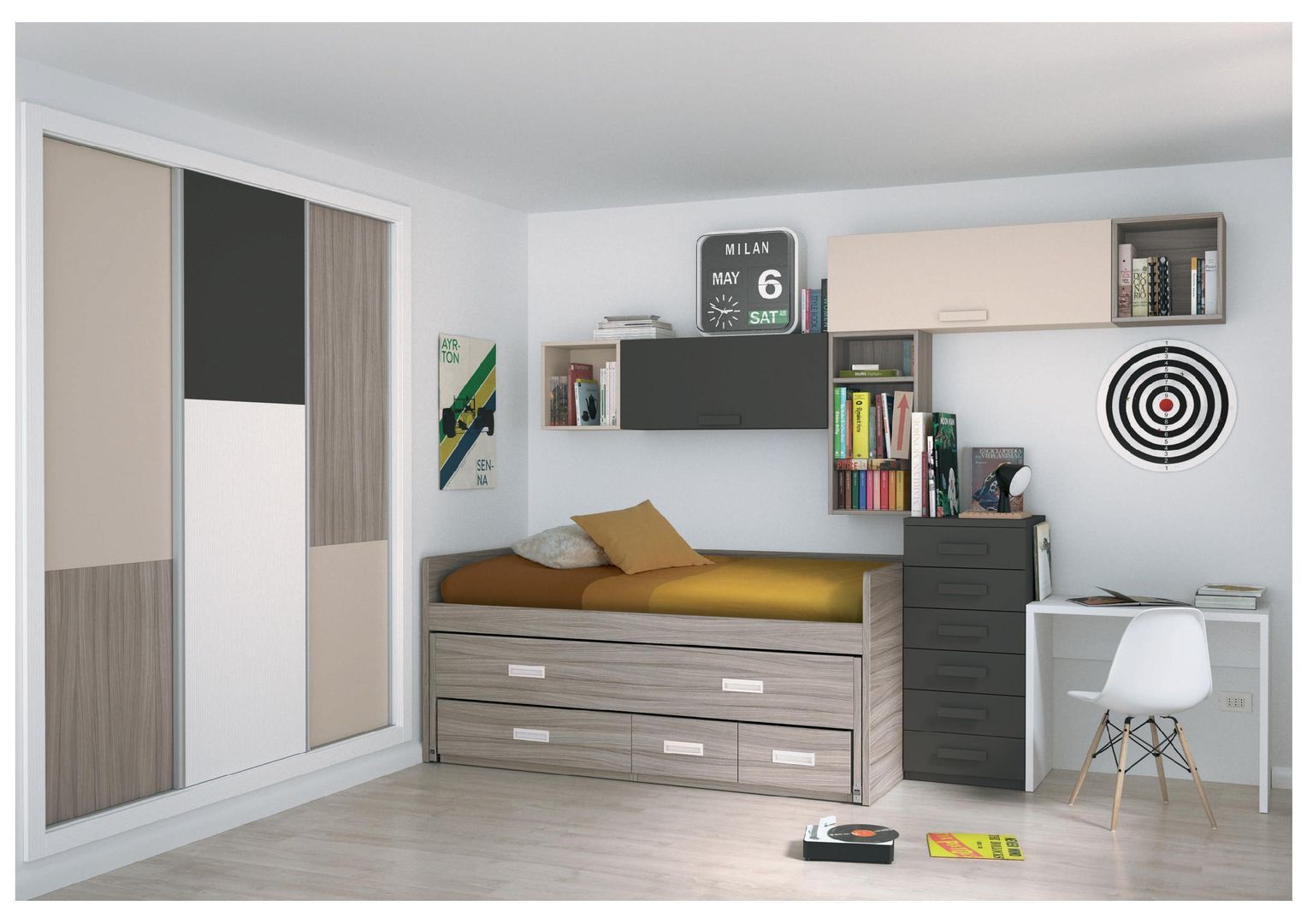homify Dormitorios infantiles modernos: Placares y cómodas