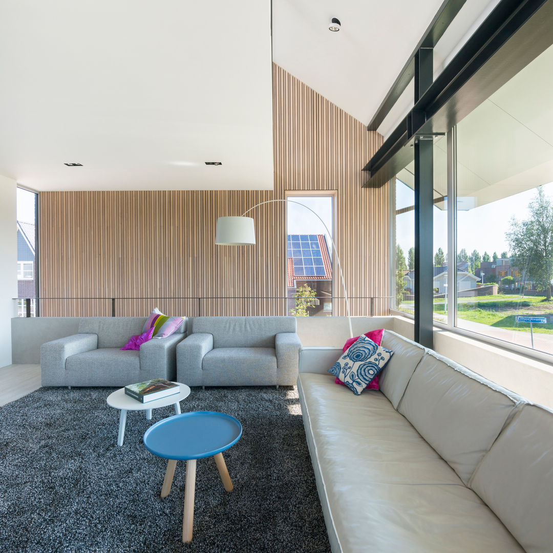 Woonhuis Leidsche Rijn, Architect2GO Architect2GO Salas de estar modernas