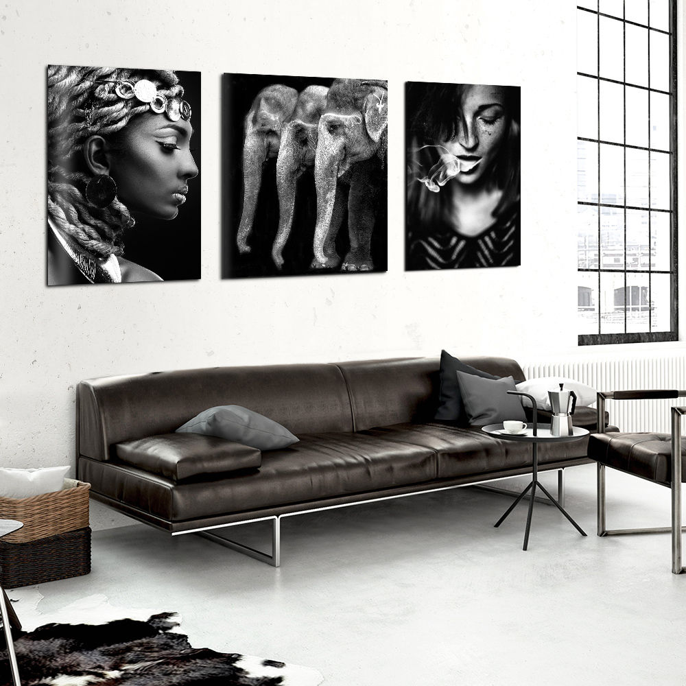 Creative wall art, Posterlounge Posterlounge Industrial style living room Accessories & decoration