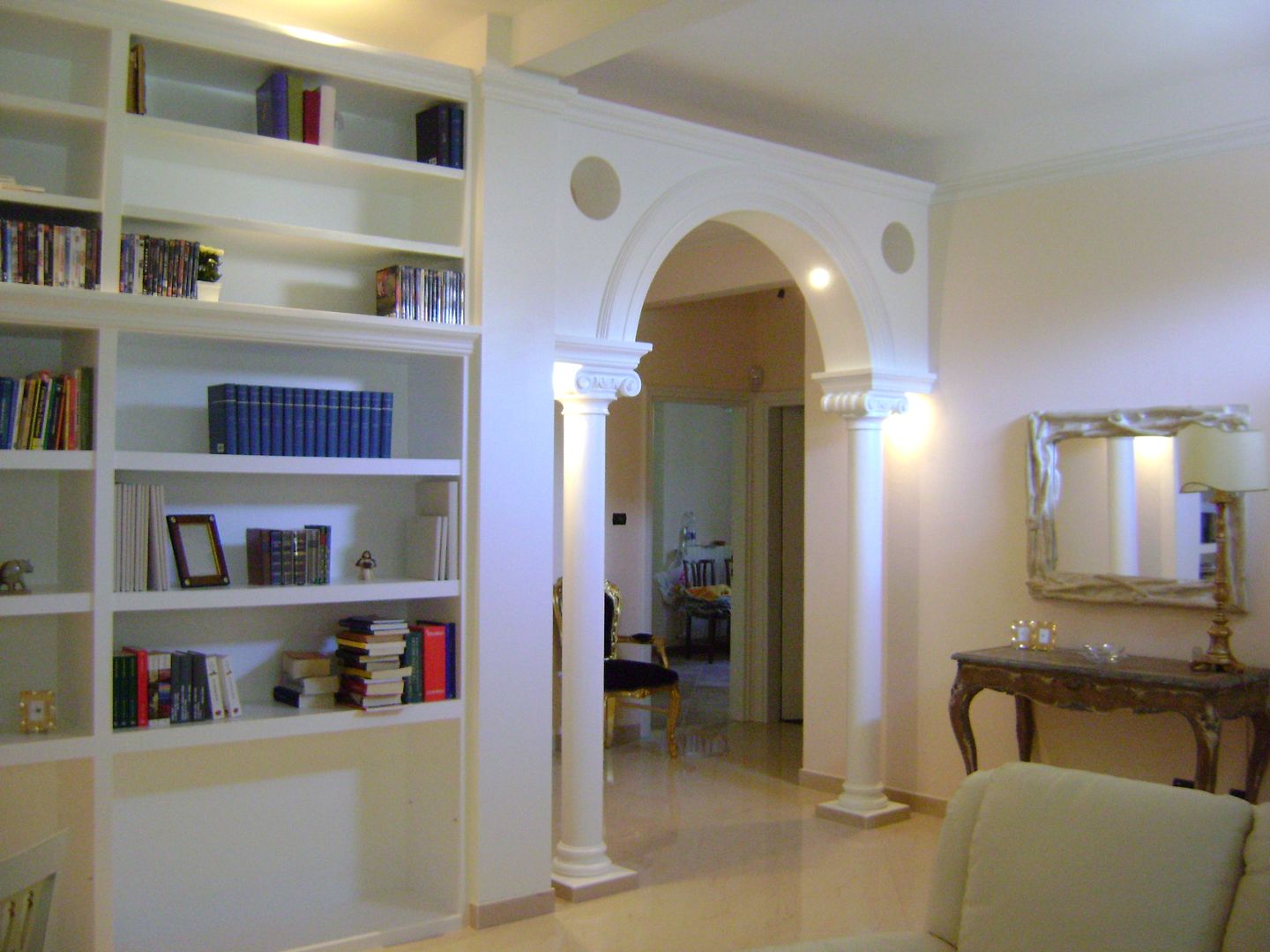 Ristrutturazione Soggiorno in Stile Vittoriano, Arch. Sara Pizzo – Studio 1881 Arch. Sara Pizzo – Studio 1881 Classic style living room