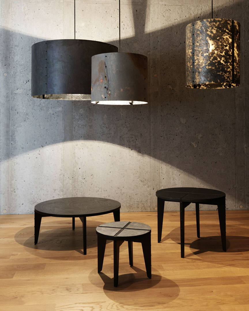 ROCK COLLECTION by 13&9 for Wever & Ducré, 13&9 Design 13&9 Design Minimalist Oturma Odası Işıklandırma