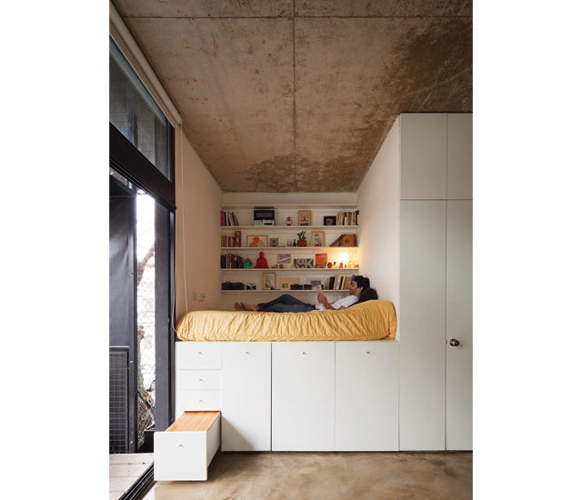 Quintana 4598, IR arquitectura IR arquitectura Modern style bedroom Wood White