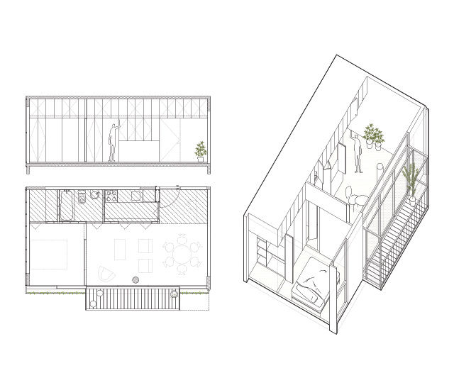 в современный. Автор – IR arquitectura, Модерн