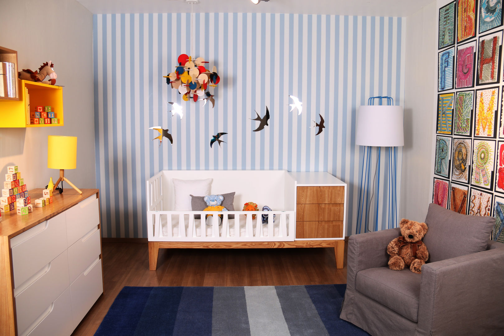 TOCOMADERA Showroom, Guadalajara., TocoMadera TocoMadera Moderne kinderkamers Bedden en wiegen