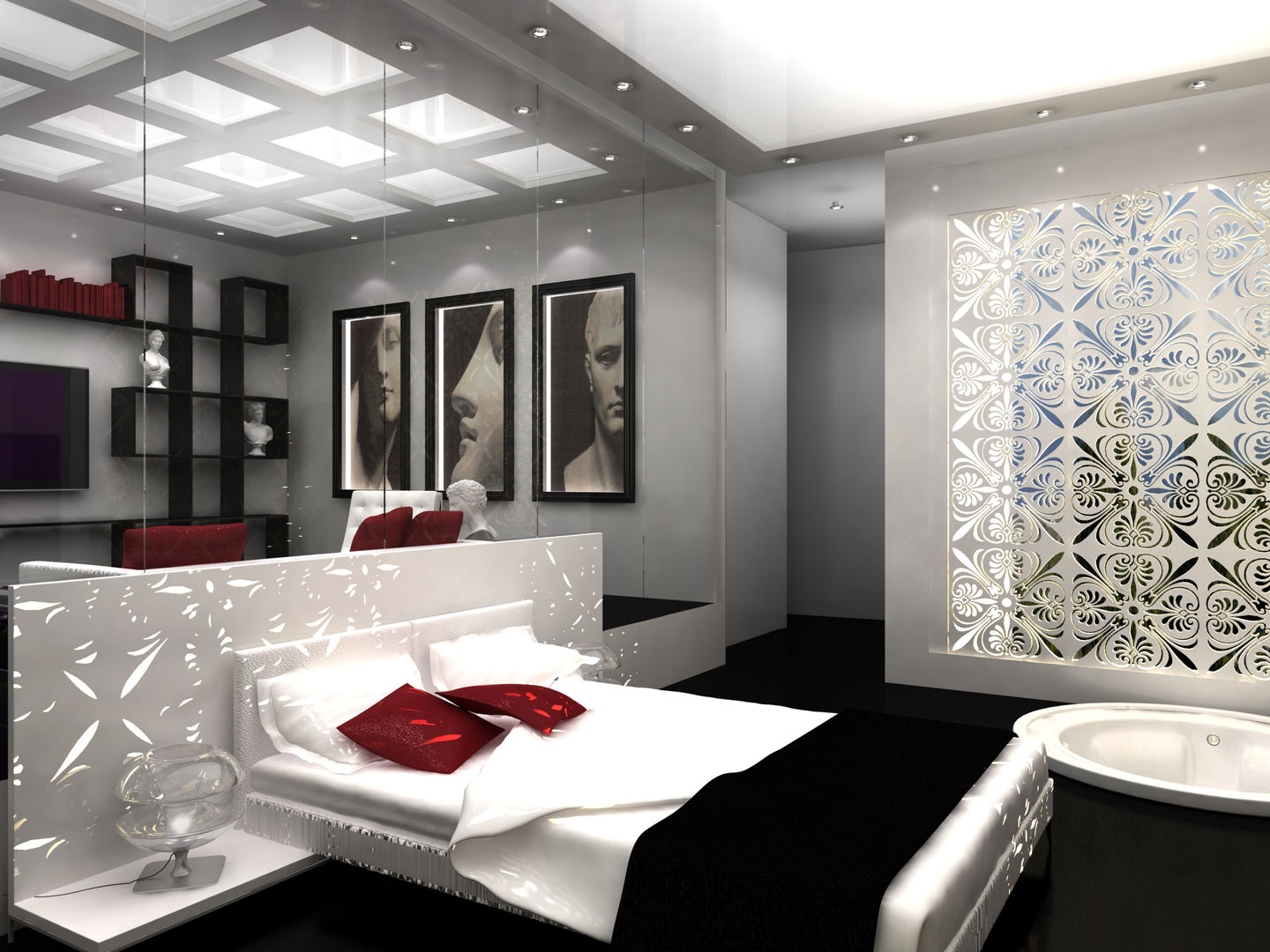 bedroom design , michel bandaly michel bandaly ห้องนอน