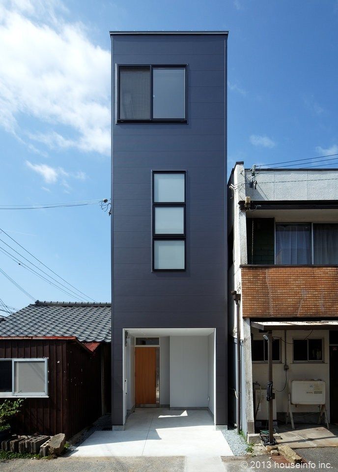 h021 姫路市北条の家, （株）ハウスインフォ （株）ハウスインフォ Casas modernas: Ideas, imágenes y decoración