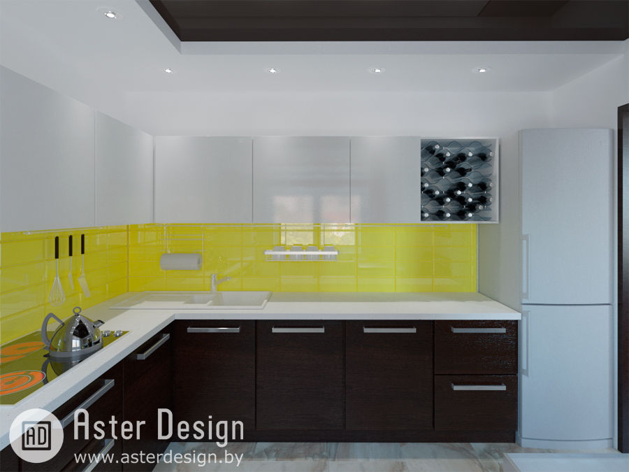 Современный интерьер, ASTER DECO ASTER DECO Cuisine minimaliste