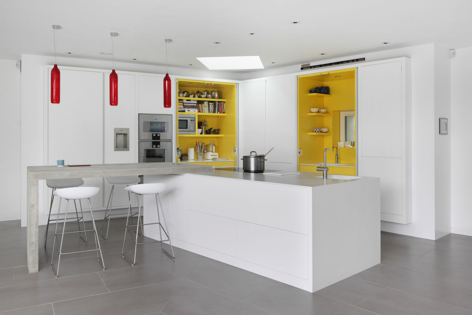 E2 PAVILION ECO HOUSE, BLACKHEATH E2 Architecture + Interiors Modern Kitchen