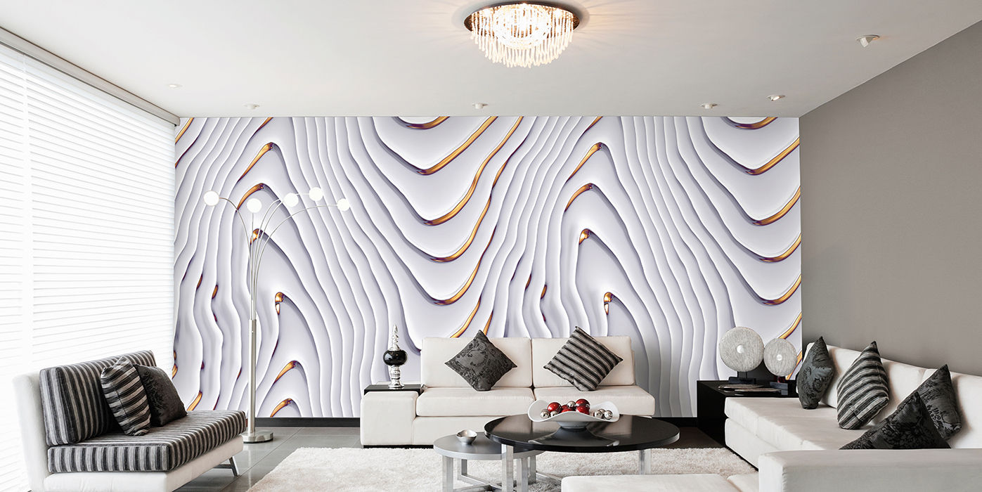 Elegante Tapeten, Mowade Mowade Eclectic style walls & floors Wallpaper