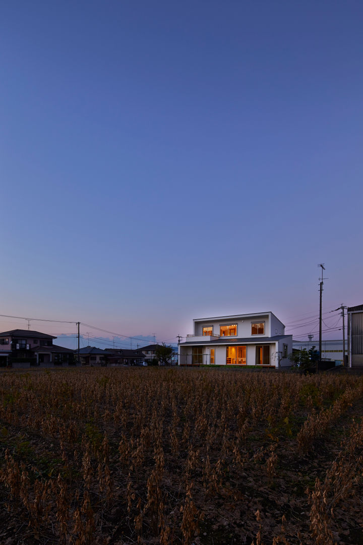 古枝の家, 鶴巻デザイン室 鶴巻デザイン室 Moderne huizen